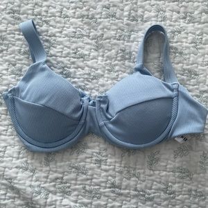 Light Blue Bikini Top